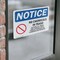 Signmission No Chemicals In Trash Sign With Symbol, 5 in W x Rectangle, Vinyl Decal OS-2PACK-NS-D-35-L-16052 - alternate 5
